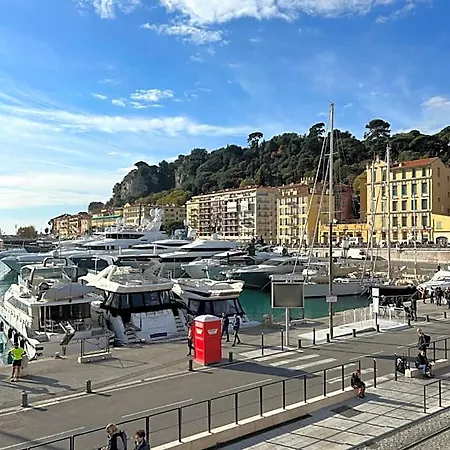 Bright Studio With Private Balcony In Nice Port *